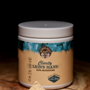 Clarity Lion’s Mane Mushroom Powder (60 grams)