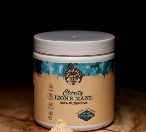 Clarity Lion’s Mane Mushroom Powder (60 grams)
