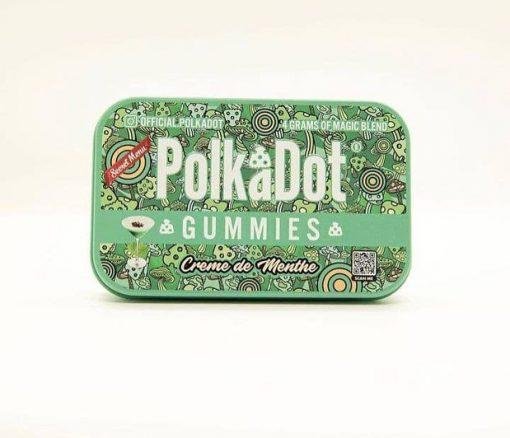 Polkadot Creme de Menthe Gummies