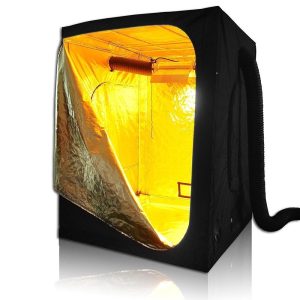 LAGarden 60" x 60" x 78" Mylar Reflective Hydroponic Grow Tent