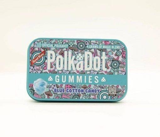Polkadot Blue Cotton Candy